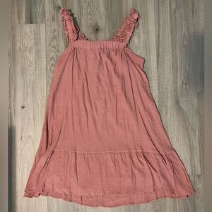 Boutique ruffle shoulder tank top dress size 1x